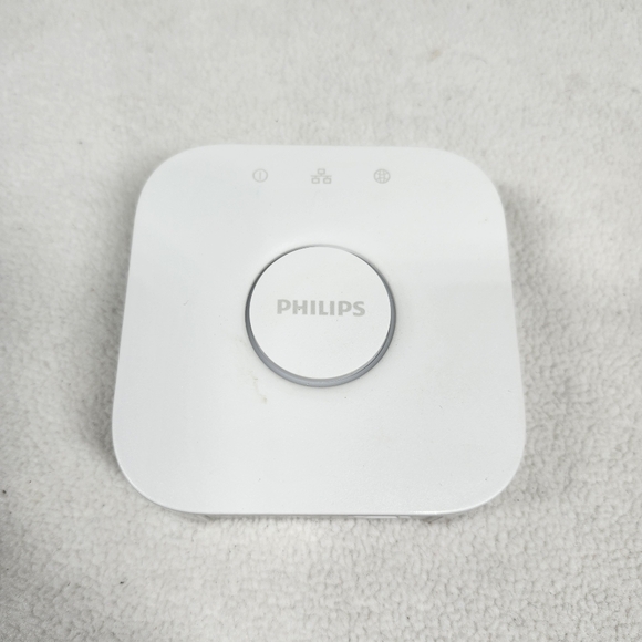 Philips Hue Bridge Smart Lighting Hub Compatible w/Amazon Alexa, Apple, Google - Picture 2 of 8